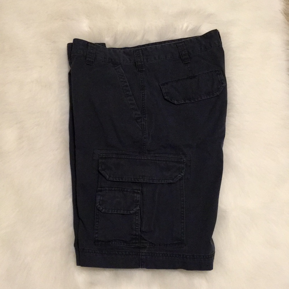 Merona Cargo Shorts in Dark Blue